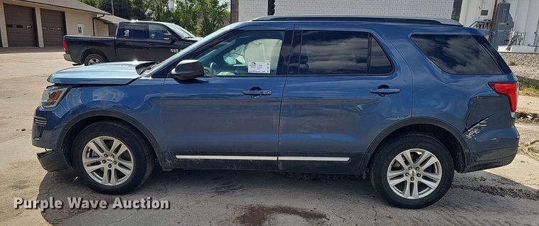 image for item DQ1100 2018 Ford Explorer XLT  SUV