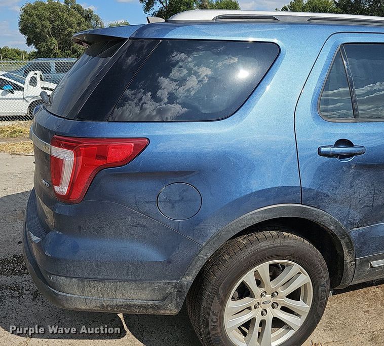 image for item DQ1100 2018 Ford Explorer XLT  SUV