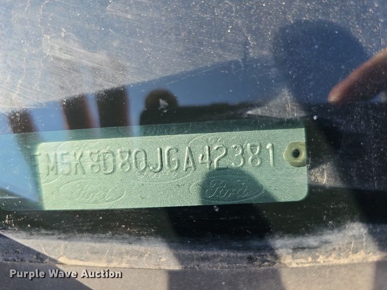 image for item DQ1100 2018 Ford Explorer XLT  SUV