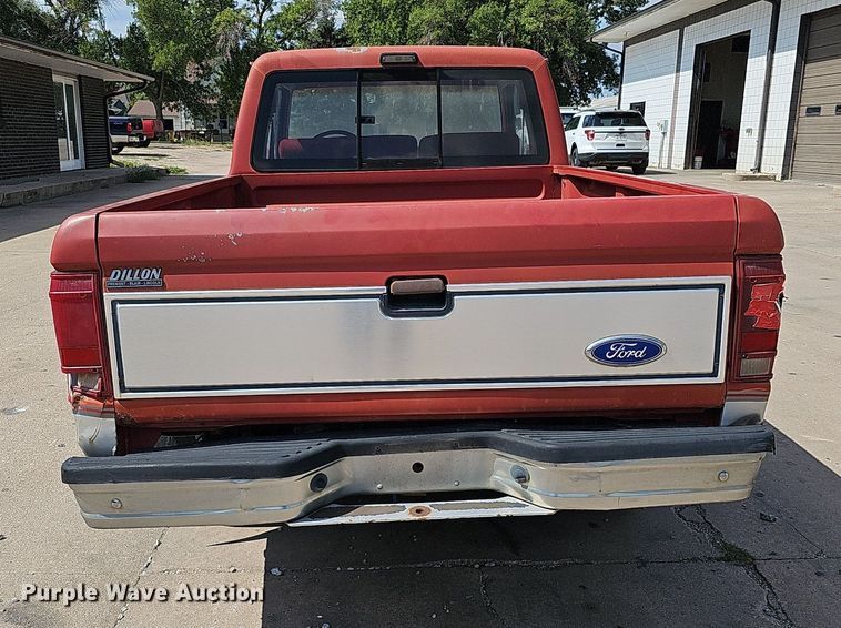 image for item DQ1101 1990 Ford Ranger XLT  SuperCab pickup truck