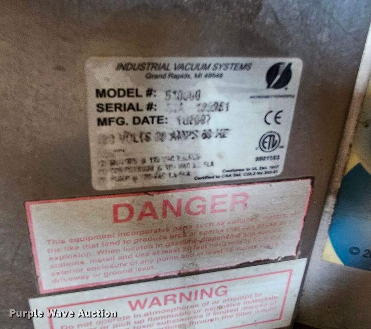 image for item DQ1110 (5) car wash vacuums