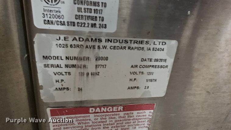 image for item DQ1111 (7) carwash vacuums