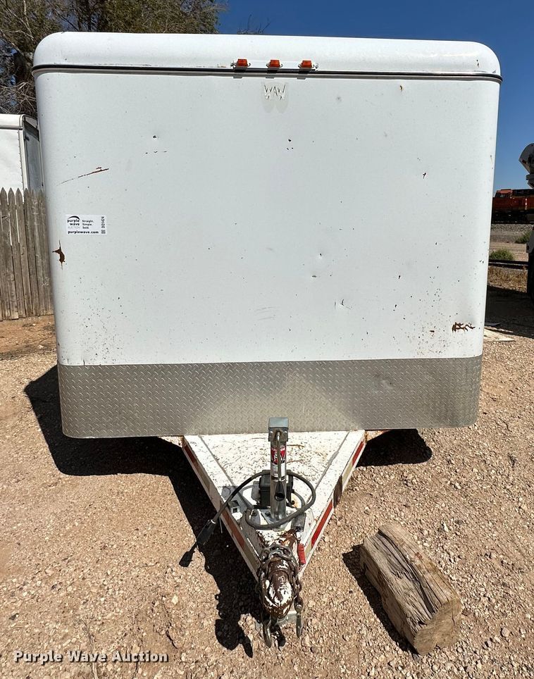 image for item DQ1424 2008 W-W  enclosed cargo trailer