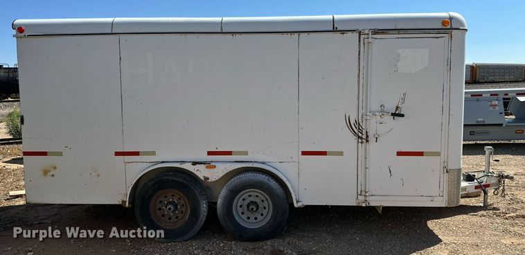 image for item DQ1424 2008 W-W  enclosed cargo trailer