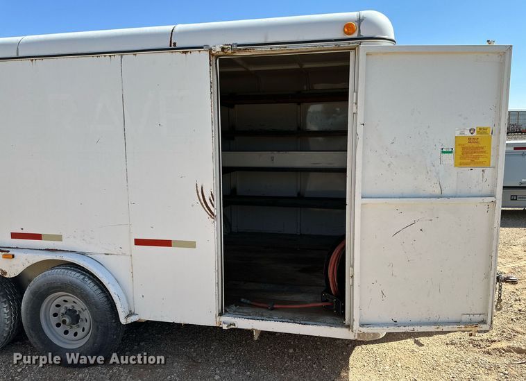 image for item DQ1424 2008 W-W  enclosed cargo trailer