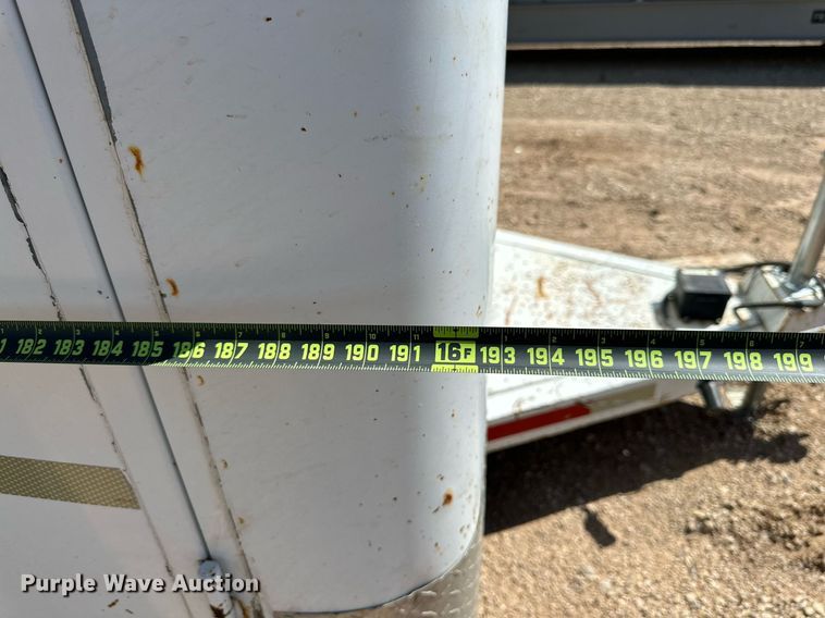 image for item DQ1424 2008 W-W  enclosed cargo trailer