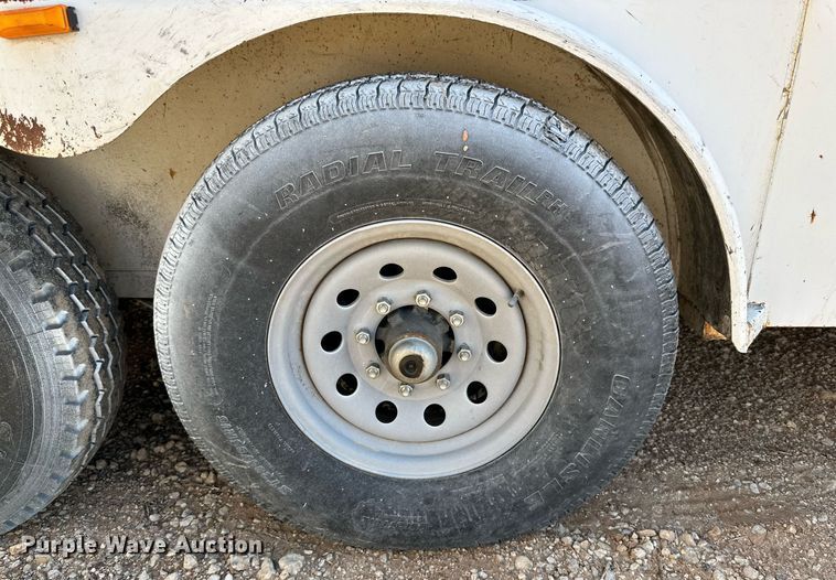 image for item DQ1424 2008 W-W  enclosed cargo trailer