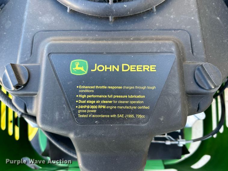 image for item DQ1430 John Deere Z540  ZTR lawn mower