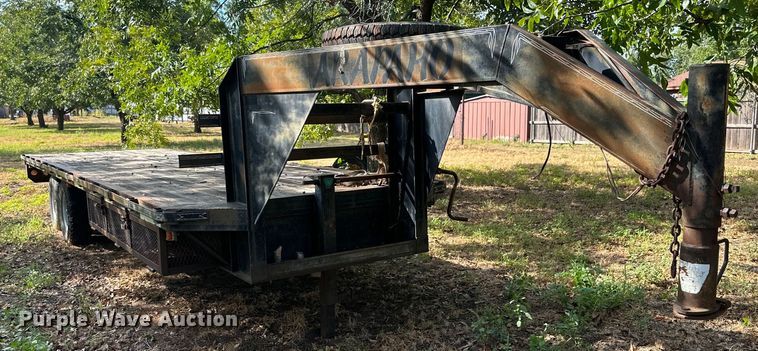 image for item DQ1433 1995 Tuff-Bilt  equipment trailer