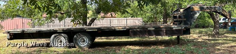 image for item DQ1433 1995 Tuff-Bilt  equipment trailer