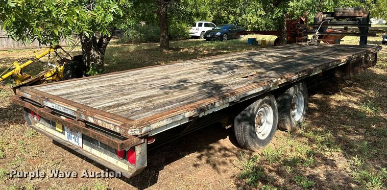 image for item DQ1433 1995 Tuff-Bilt  equipment trailer