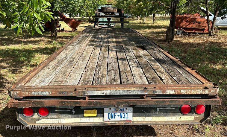 image for item DQ1433 1995 Tuff-Bilt  equipment trailer