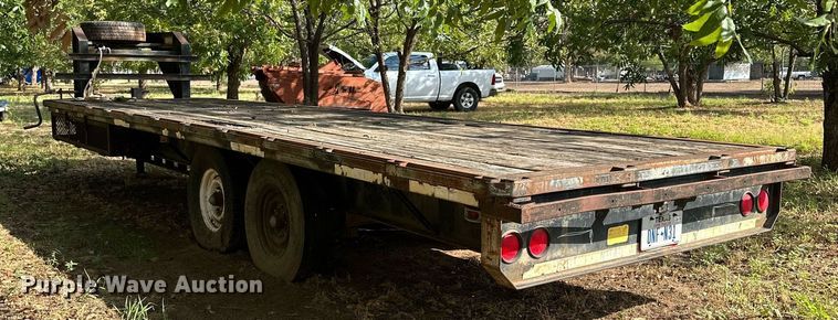 image for item DQ1433 1995 Tuff-Bilt  equipment trailer