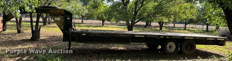 image for item DQ1433 1995 Tuff-Bilt  equipment trailer