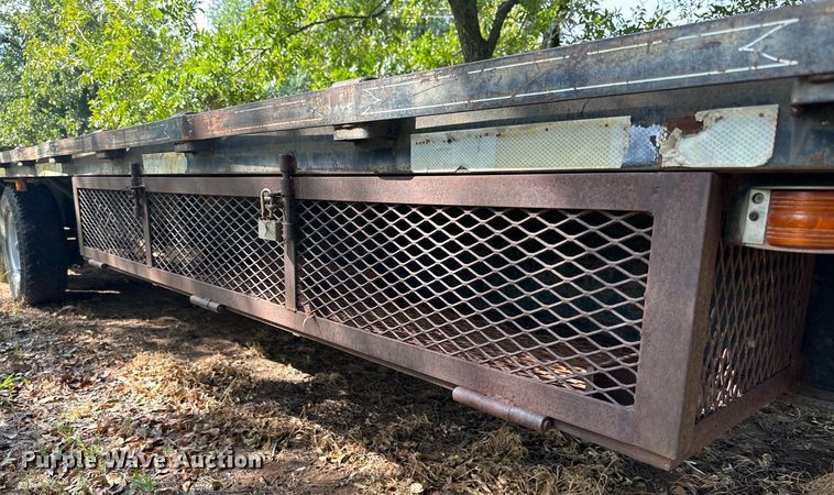 image for item DQ1433 1995 Tuff-Bilt  equipment trailer