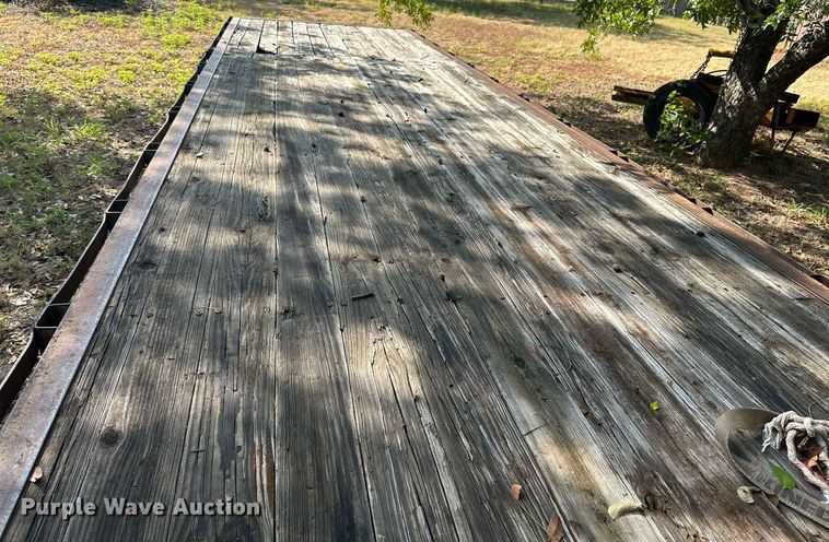 image for item DQ1433 1995 Tuff-Bilt  equipment trailer