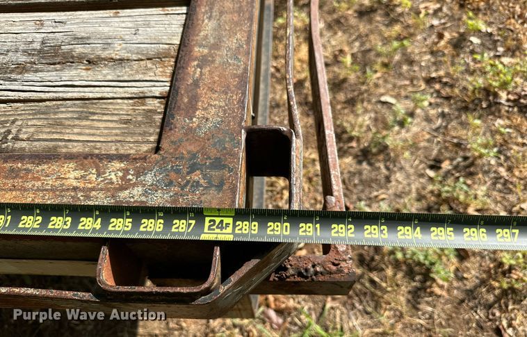 image for item DQ1433 1995 Tuff-Bilt  equipment trailer