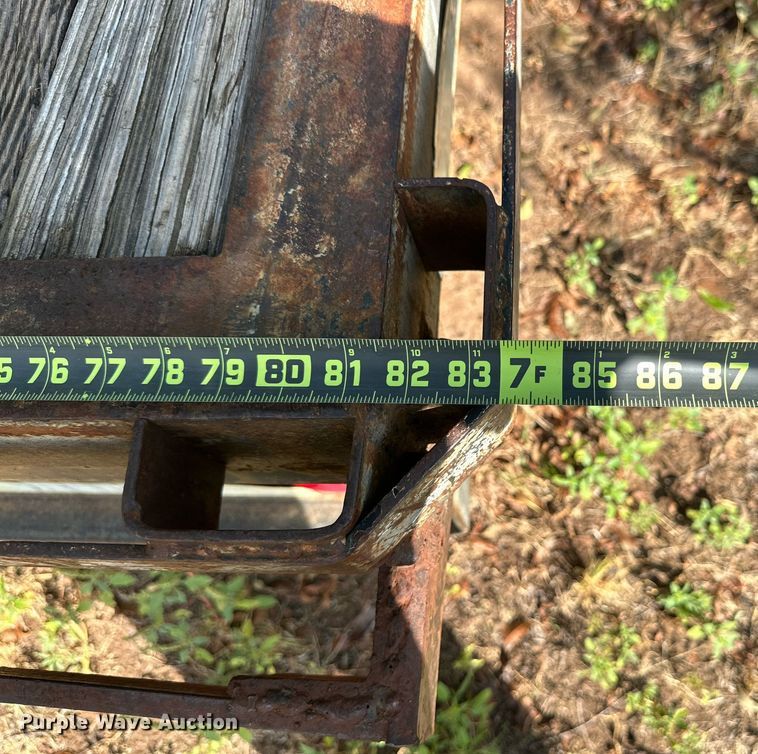 image for item DQ1433 1995 Tuff-Bilt  equipment trailer