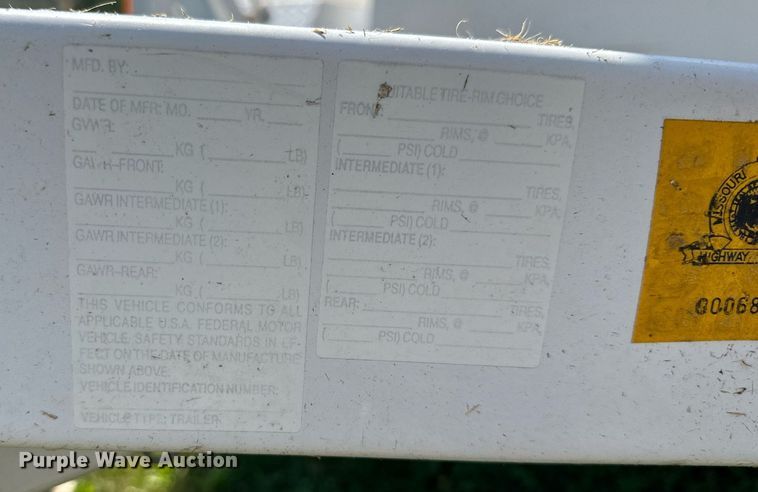 image for item DS2292 Radar trailer