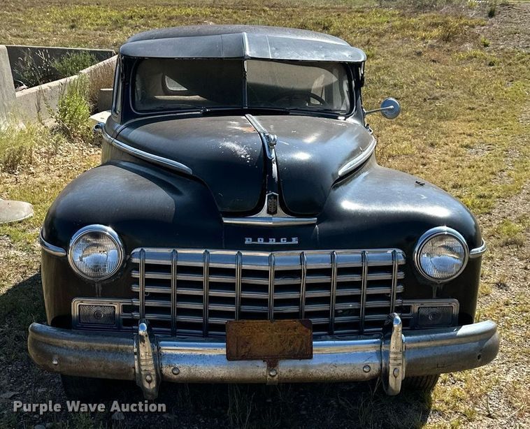 image for item DS2346 1946 Dodge Four Door  coupe