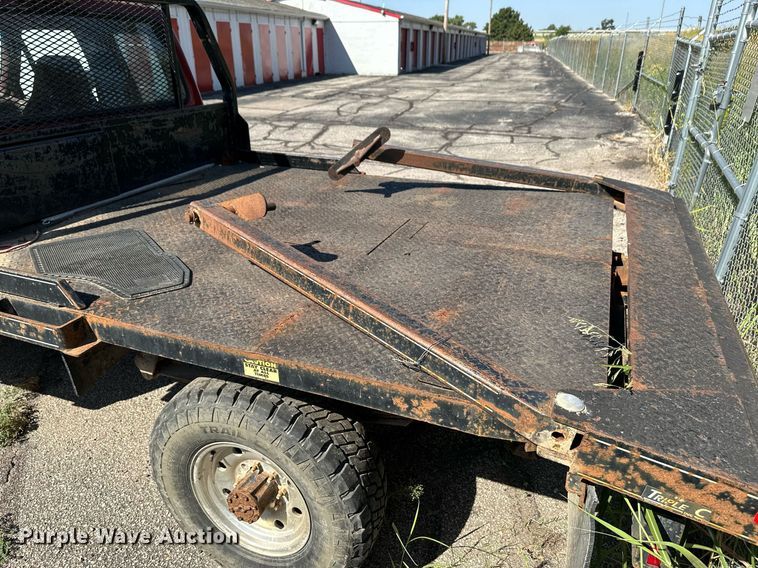 image for item DS7156 1997 Ford F250 HD  SuperCab bale bed pickup truck