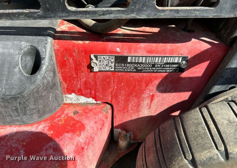 image for item DV1000 Exmark lawn mower