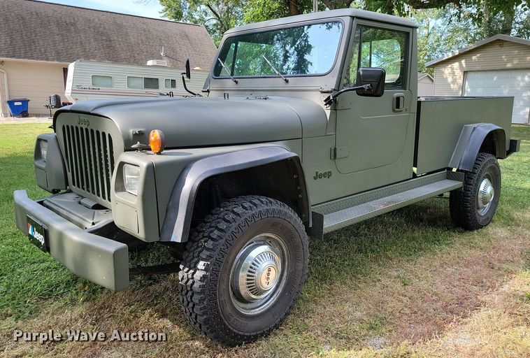 image for item HY9112 1984 AMC Jeep CJ10  pickup truck