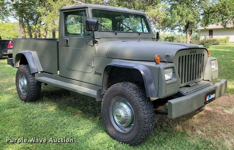 image for item HY9112 1984 AMC Jeep CJ10  pickup truck