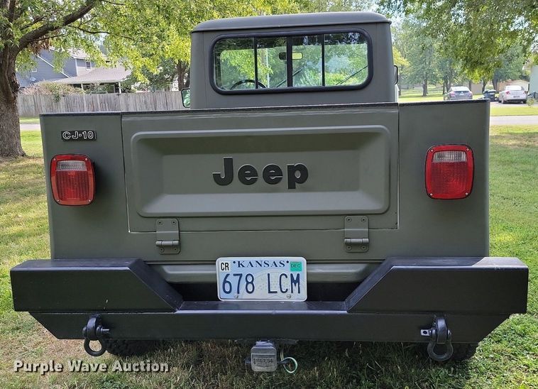 image for item HY9112 1984 AMC Jeep CJ10  pickup truck