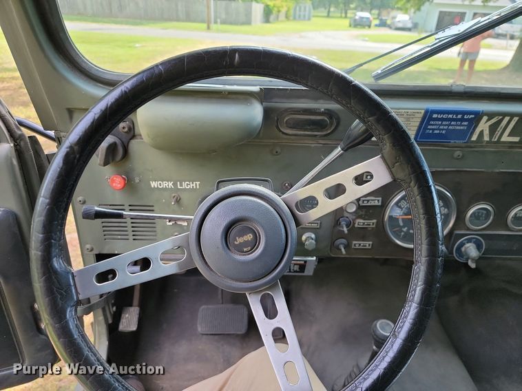 image for item HY9112 1984 AMC Jeep CJ10  pickup truck