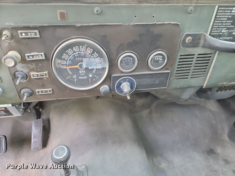 image for item HY9112 1984 AMC Jeep CJ10  pickup truck