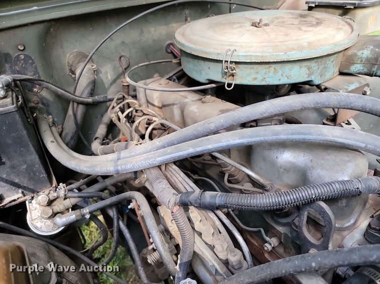 image for item HY9112 1984 AMC Jeep CJ10  pickup truck