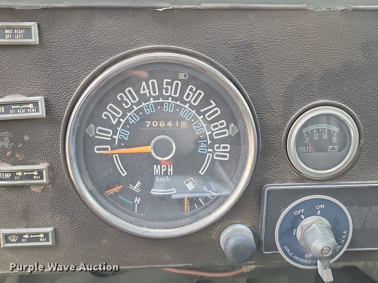 image for item HY9112 1984 AMC Jeep CJ10  pickup truck