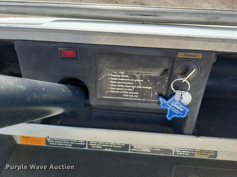 image for item IQ9935 Club Car  golf cart