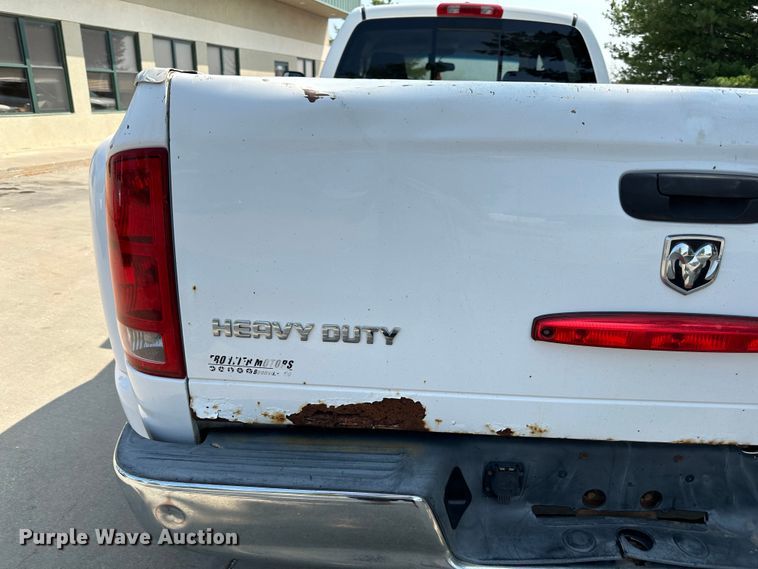 image for item JD9041 2006 Dodge Ram 3500  Quad Cab pickup truck