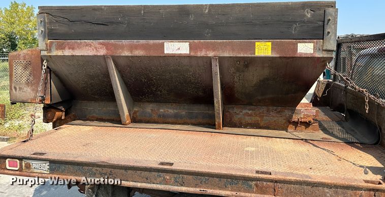 image for item JD9042 1995 Dodge Ram 3500  flatbed pickup truck