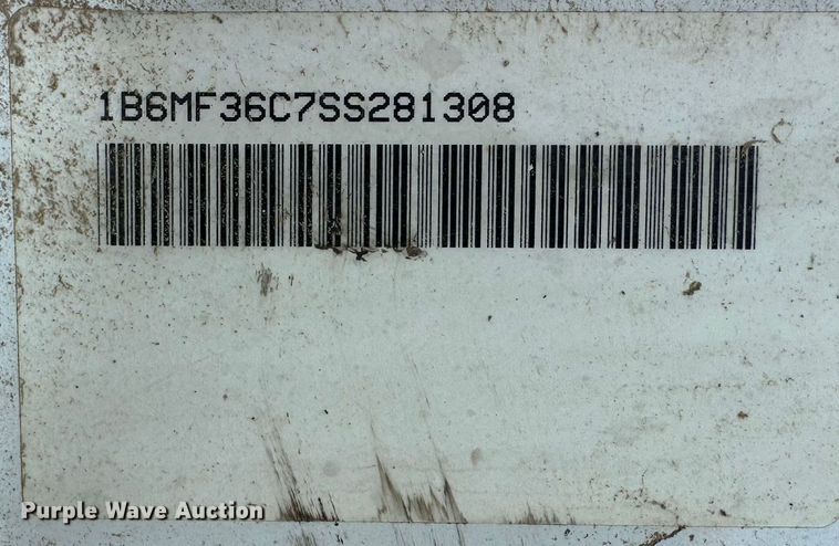 image for item JD9042 1995 Dodge Ram 3500  flatbed pickup truck