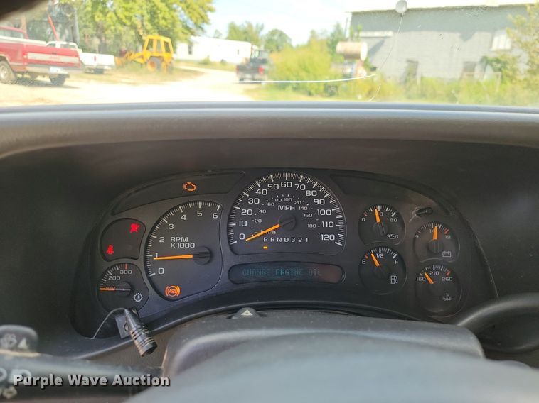 image for item JE9531 2007 Chevrolet Silverado 2500HD  Ext. Cab pickup truck