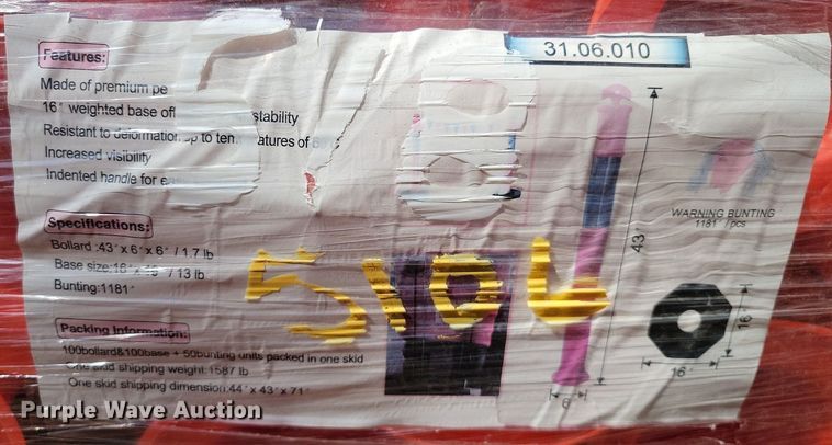 image for item JE9540 (100) safety cones