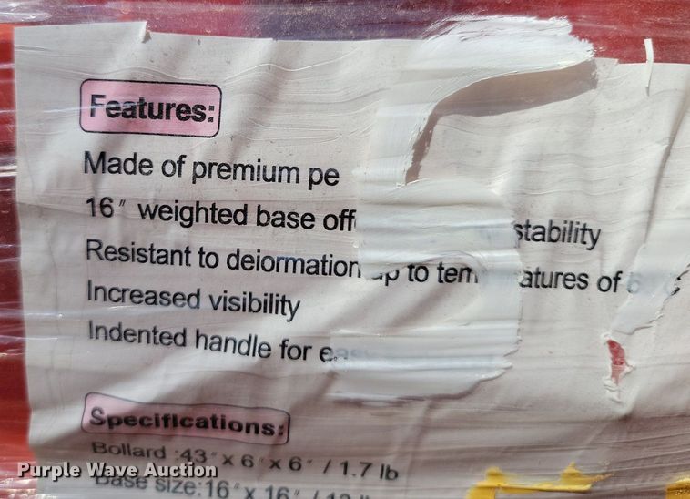 image for item JE9540 (100) safety cones