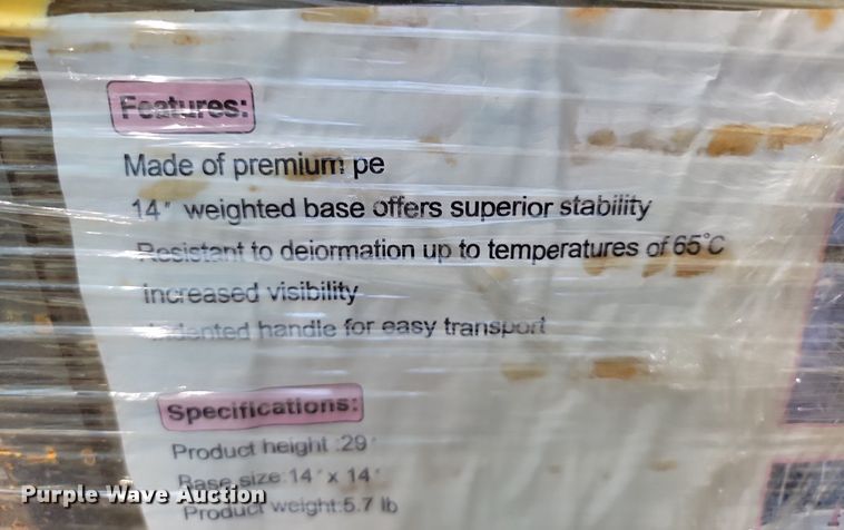 image for item JE9541 (250) safety cones