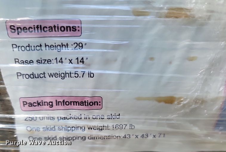 image for item JE9541 (250) safety cones