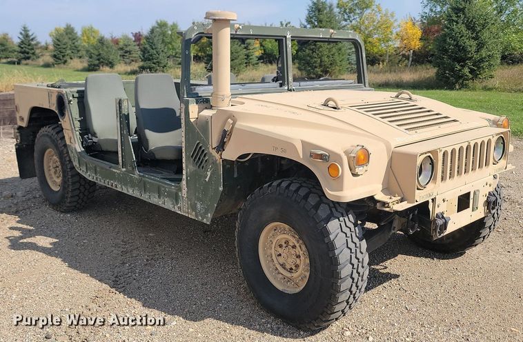 image for item JW9696 2008 Am General HMMWV M1114 Humvee  SUV