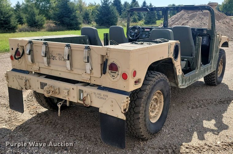 image for item JW9696 2008 Am General HMMWV M1114 Humvee  SUV