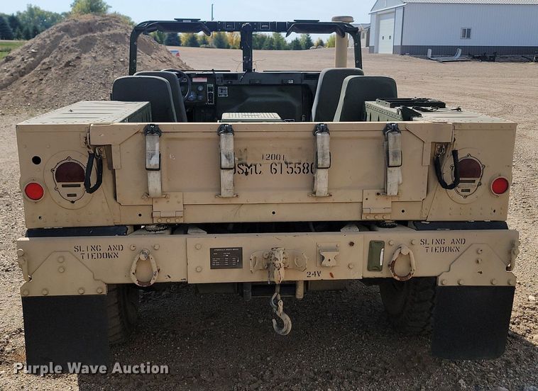 image for item JW9696 2008 Am General HMMWV M1114 Humvee  SUV