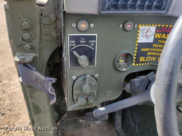 image for item JW9696 2008 Am General HMMWV M1114 Humvee  SUV