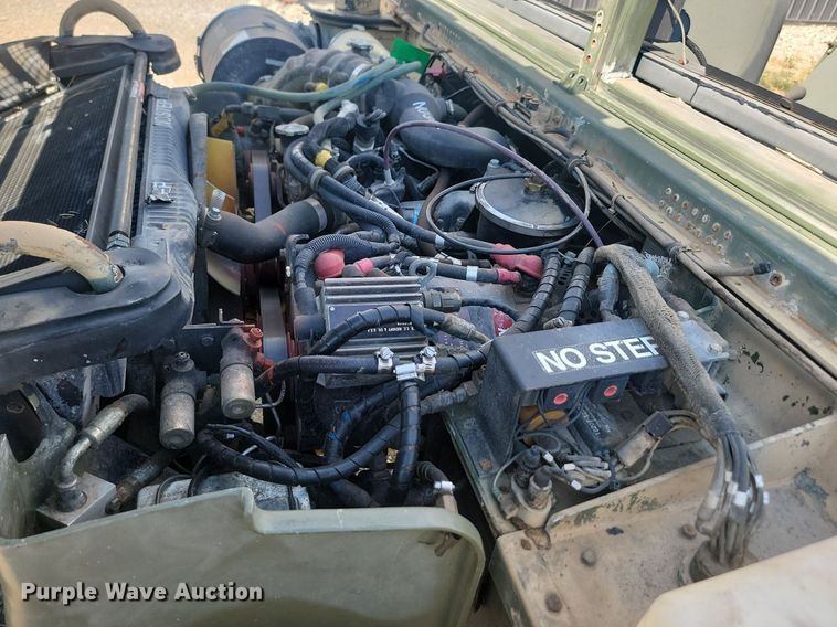 image for item JW9696 2008 Am General HMMWV M1114 Humvee  SUV