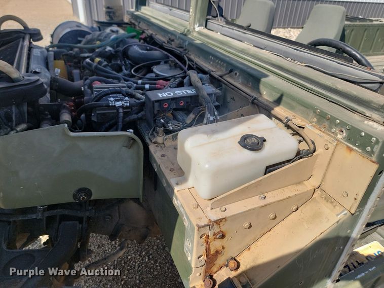 image for item JW9696 2008 Am General HMMWV M1114 Humvee  SUV