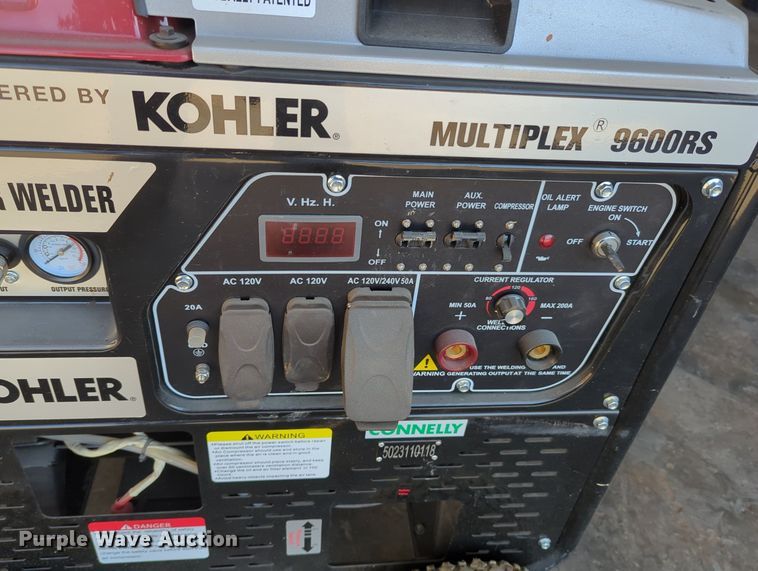 image for item KB9381 Kohler Multiplex 9600RS  welder/generator