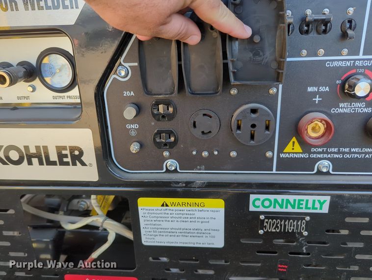 image for item KB9381 Kohler Multiplex 9600RS  welder/generator